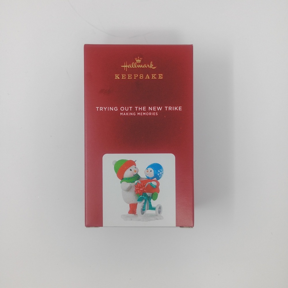 Hallmark Keepsake 2020 Trying Out the New Trike Making Memories Ornament P1